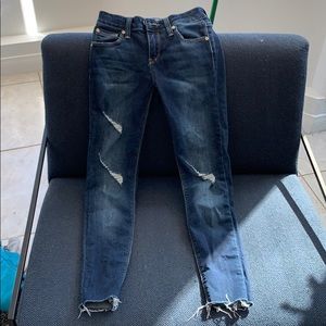 Just black jeans distressed